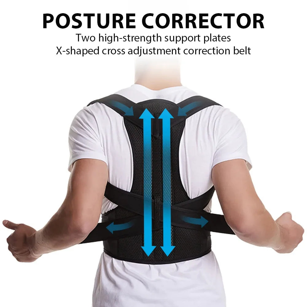 Adjustable Lumbar Posture Support Belt